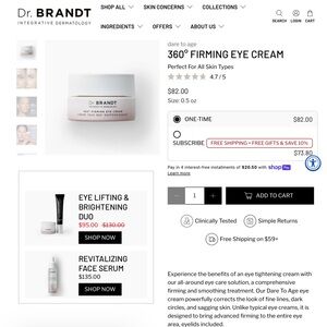 dr Brandt eye cream